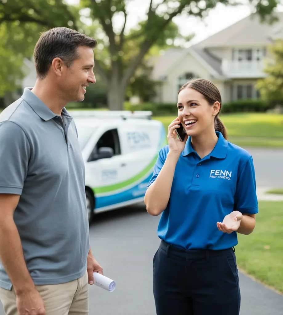 Fenn Pest Control customer support in Amherst